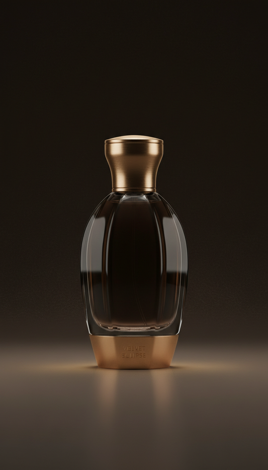 Velvet Eclipse metallic detail bottle