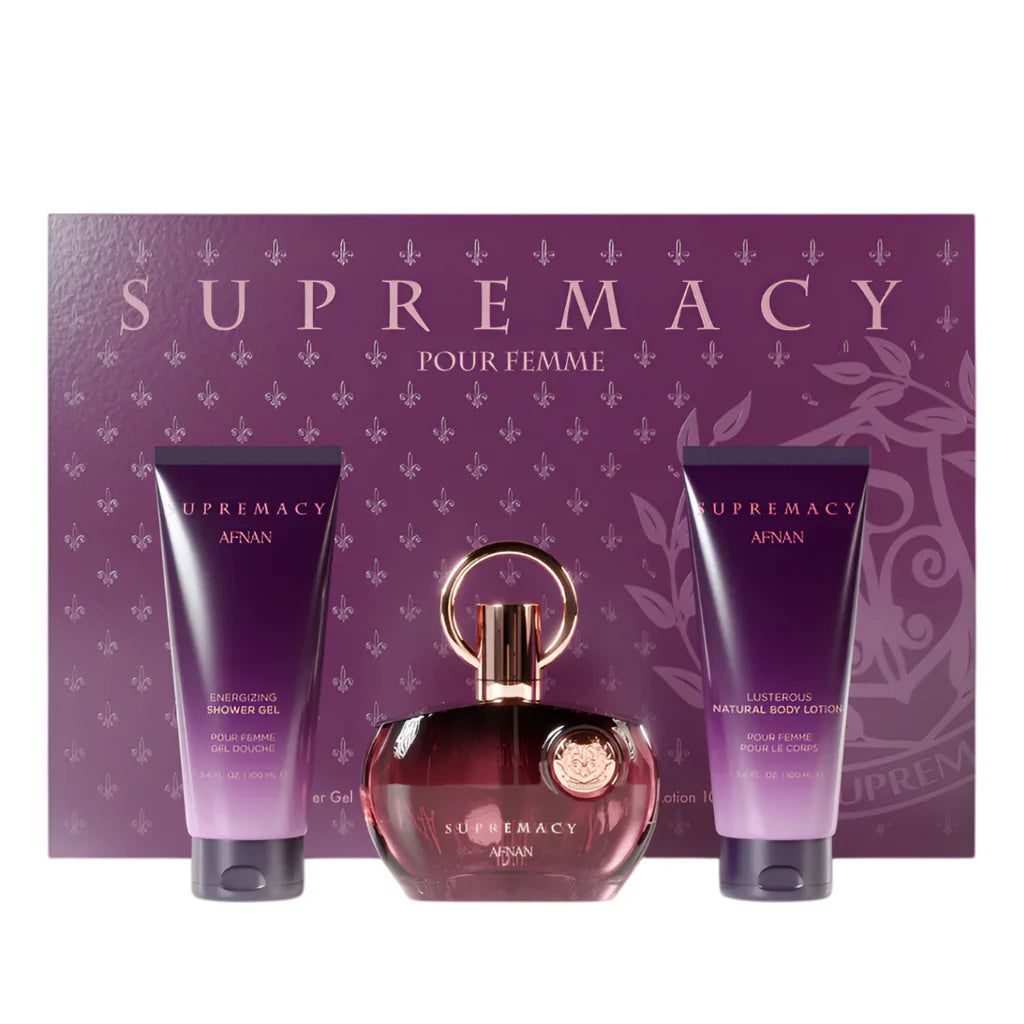 AFNAN SUPERMACY POUR FEMME GIFTSET
